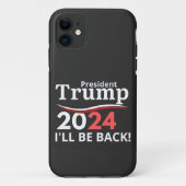 TRUMP 2024 - BACK! Case-Mate iPhone HÜLLE (Rückseite)