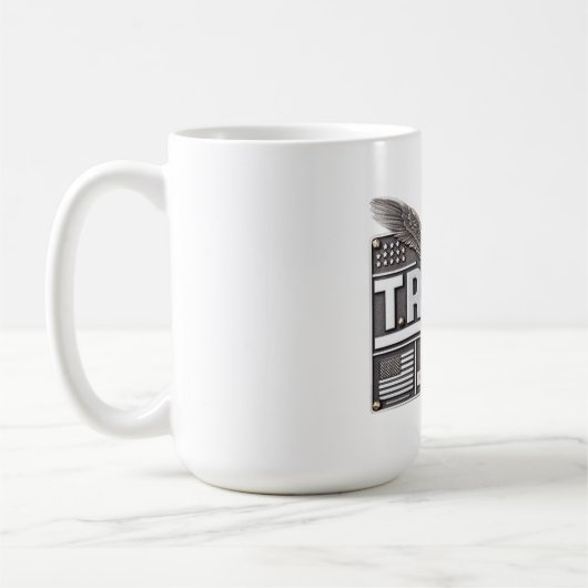 TRUMP 2024 Bald-Adler Kaffeetasse (Links)