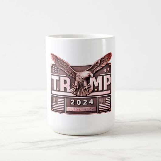 TRUMP 2024 Bald-Adler Kaffeetasse (Mittel)