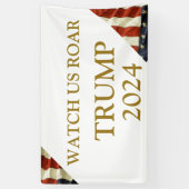 Trump 2024 banner (Vertikal)