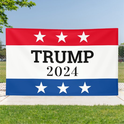 Trump 2024 banner (Außenbereich)
