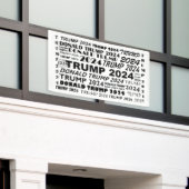 Trump 2024 banner (Äußeres Gebäude)