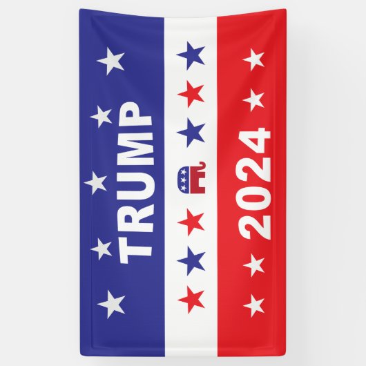 TRUMP 2024 BANNER (Vertikal)