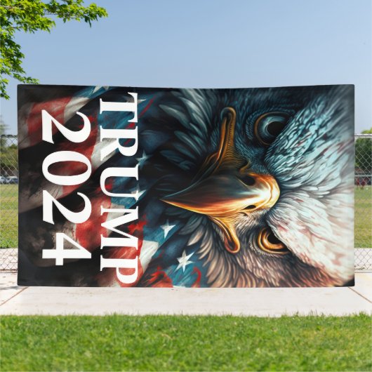 Trump 2024 banner (Außenbereich)