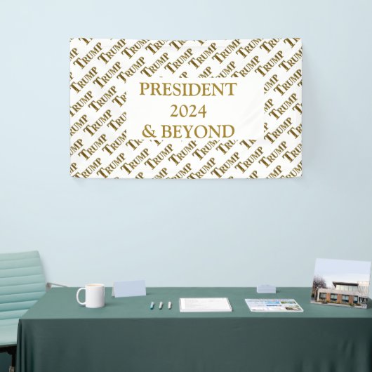 TRUMP 2024 BANNER (Messeveranstaltung)