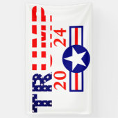 Trump 2024 banner (Vertikal)