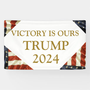 Trump 2024 banner