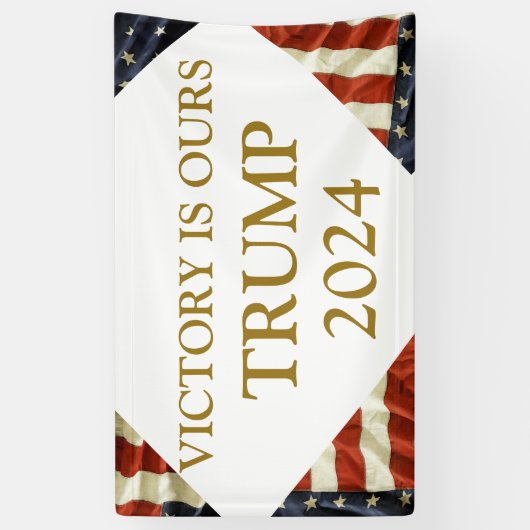 Trump 2024 banner (Vertikal)