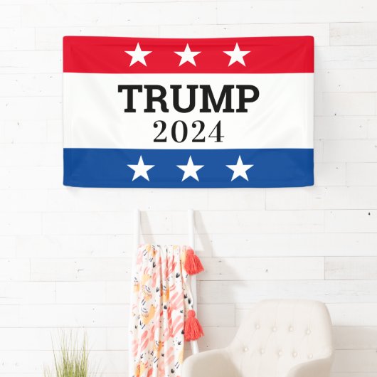 Trump 2024 banner (Insitu)