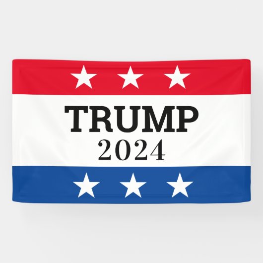 Trump 2024 banner (Horizontal)