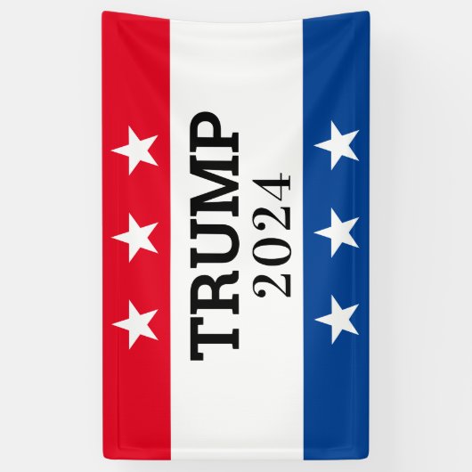 Trump 2024 banner (Vertikal)