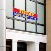 TRUMP 2024 BANNER (Äußeres Gebäude)