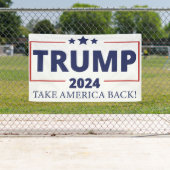 Trump 2024 banner (Insitu)