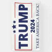 Trump 2024 banner (Vertikal)