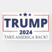 Trump 2024 banner (Horizontal)