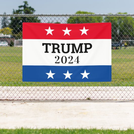 Trump 2024 banner (Insitu)