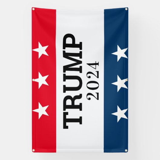 Trump 2024 banner (Vertikal)