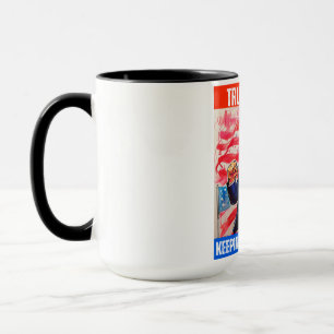 TRUMP 2024 BEHALTE AMERIKA ERSTE TASSE