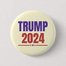 Trump 2024 Behielt Amerika groß - blau rot Button
