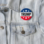 Trump 2024 Behielt Amerika groß - blau rot Button (Beispiel)