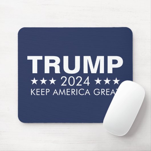 Trump 2024 Behielt Amerika groß Mousepad (Mit Mouse)