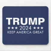 Trump 2024 Behielt Amerika groß Mousepad (Vorne)