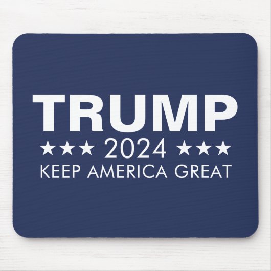 Trump 2024 Behielt Amerika groß Mousepad (Vorne)
