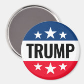 Trump 2024 Behielt Amerika groß - wie Design Magnet (Vorderseite/Rückseite)