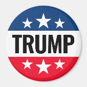 Trump 2024 Behielt Amerika groß - wie Design Magnet (Vorne)