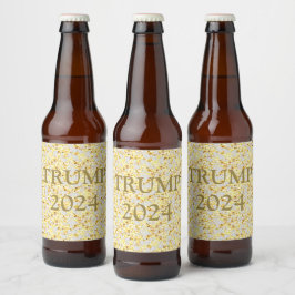 TRUMP 2024 BIERFLASCHENETIKETT