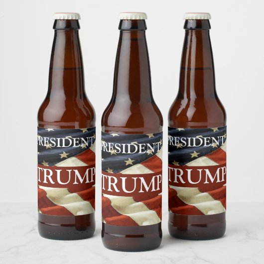 TRUMP 2024 BIERFLASCHENETIKETT (Flaschen)