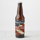 TRUMP 2024 BIERFLASCHENETIKETT (Vorderseite)