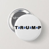 Trump 2024 Blue Button (Vorne & Hinten)