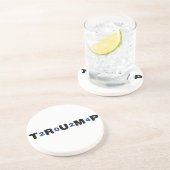 Trump 2024 Blue Getränkeuntersetzer (Seite)