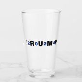 Trump 2024 Blue Glas (Vorderseite)