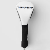 Trump 2024 Blue Golf Headcover (Vorderseite)