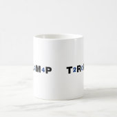 Trump 2024 Blue Kaffeetasse (Mittel)
