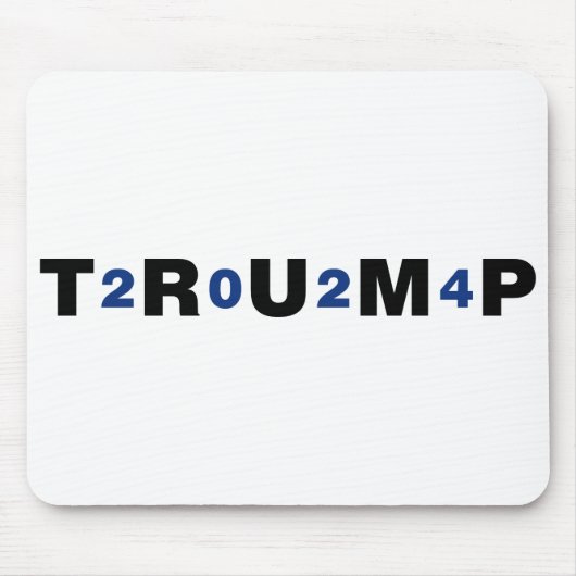 Trump 2024 Blue Mousepad (Vorne)