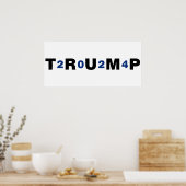 Trump 2024 Blue Poster (Küche)
