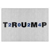 Trump 2024 Blue Schneidebrett (Vorderseite)