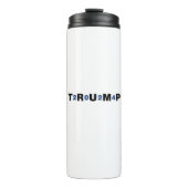 Trump 2024 Blue Thermosbecher (Vorderseite)