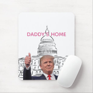 Trump 2024 bringt Amerika zurück auf Daddys Zuhaus Mousepad