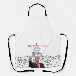 Trump 2024 bringt Amerika zurück auf Daddys Zuhaus Schürze