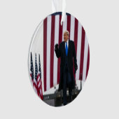 Trump 2024 bringt Amerika zurück Ornament (Vorderseite)