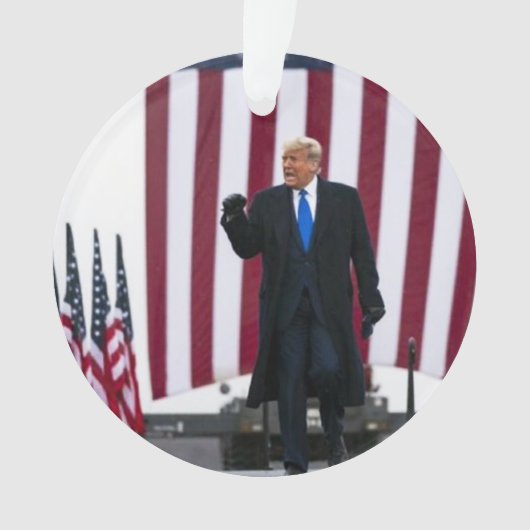 Trump 2024 bringt Amerika zurück Ornament (Vorderseite)