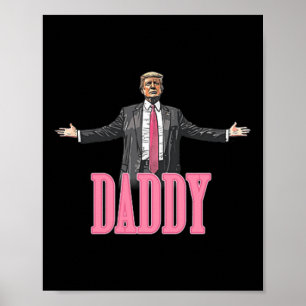 Trump 2024 bringt Amerika zurück zu Daddys Zuhause Poster