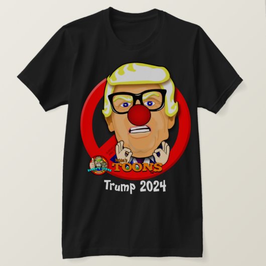 Trump 2024 - Bubbas Toon T-Shirts T - Shirt (Design vorne)