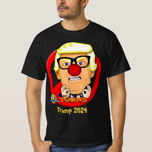 Trump 2024 - Bubbas Toon T-Shirts T - Shirt (Vorderseite)