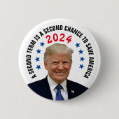 TRUMP 2024 BUTTON (Vorderseite)