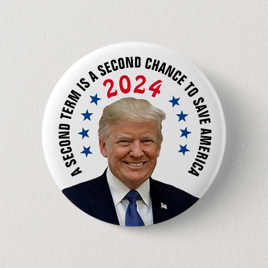 TRUMP 2024 BUTTON (Vorderseite)
